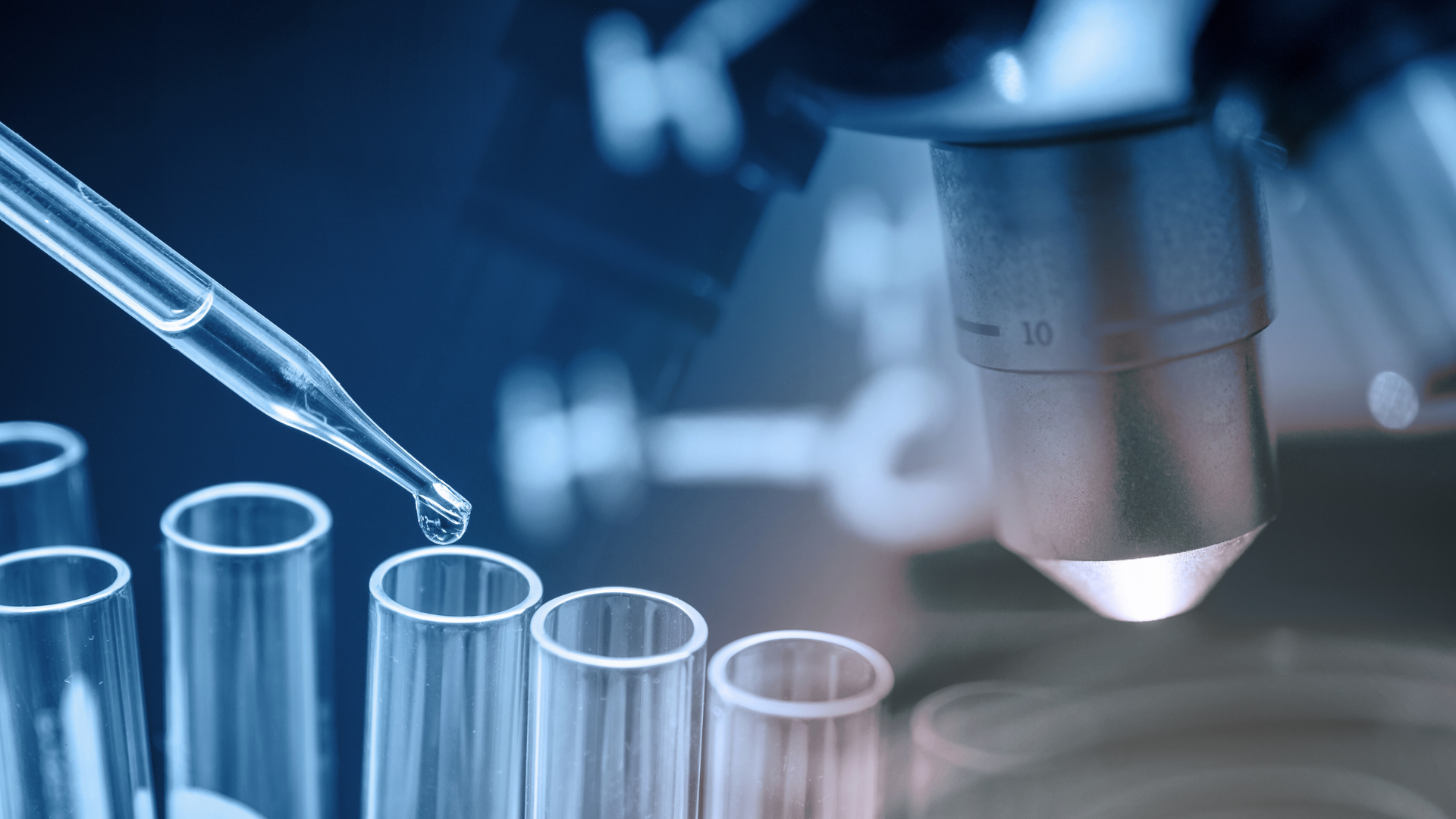 Microbiology laboratory environment used for skincare formulation research